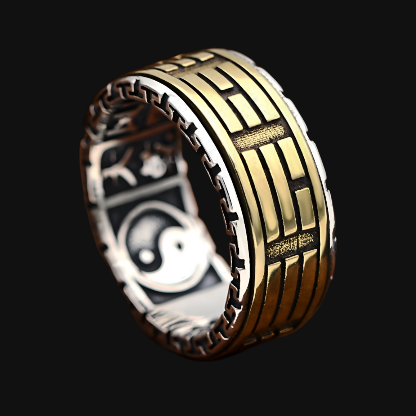 CHI FLOW - ROTATING COPPER MEN'S RING